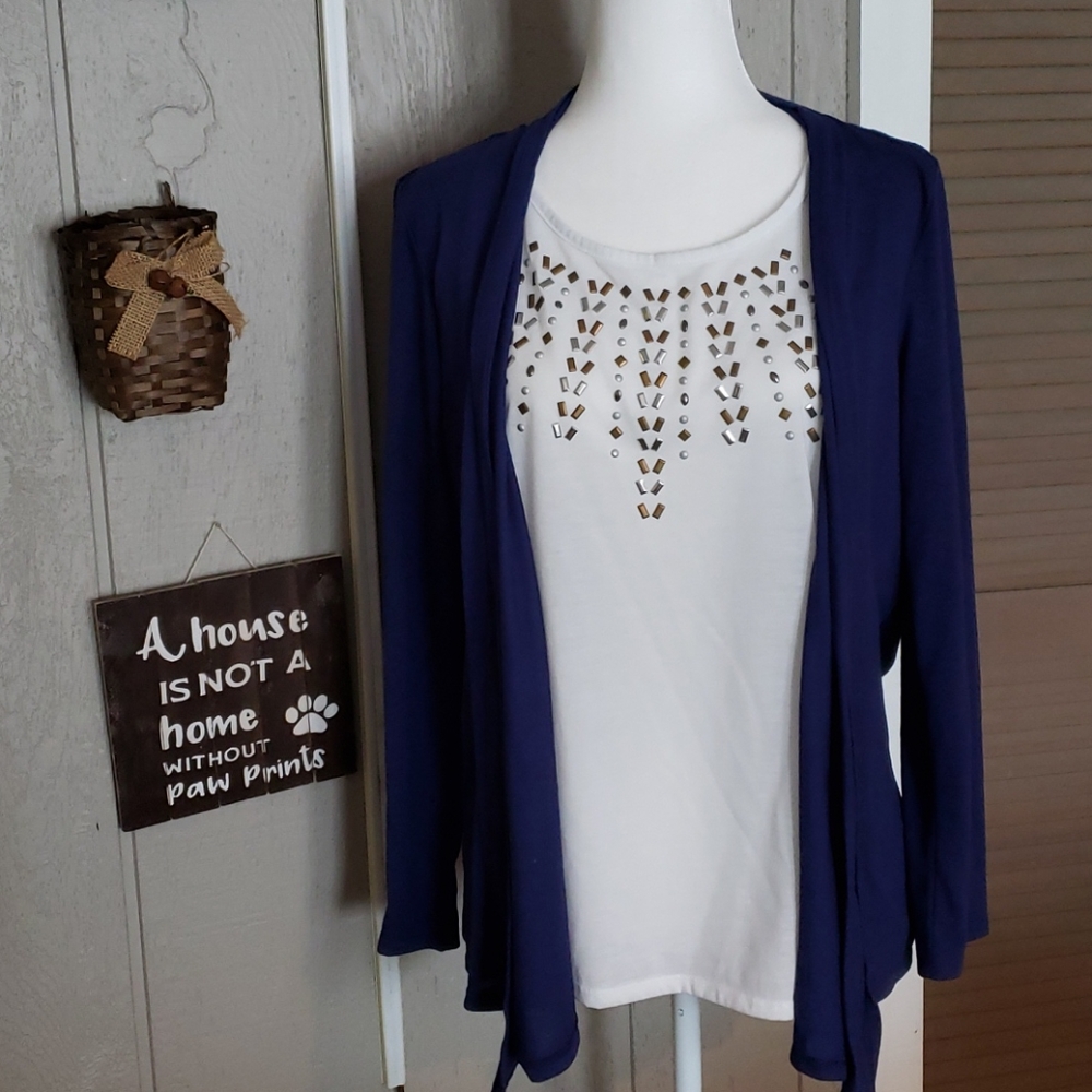 NWOT! Karen Brooks top, size L